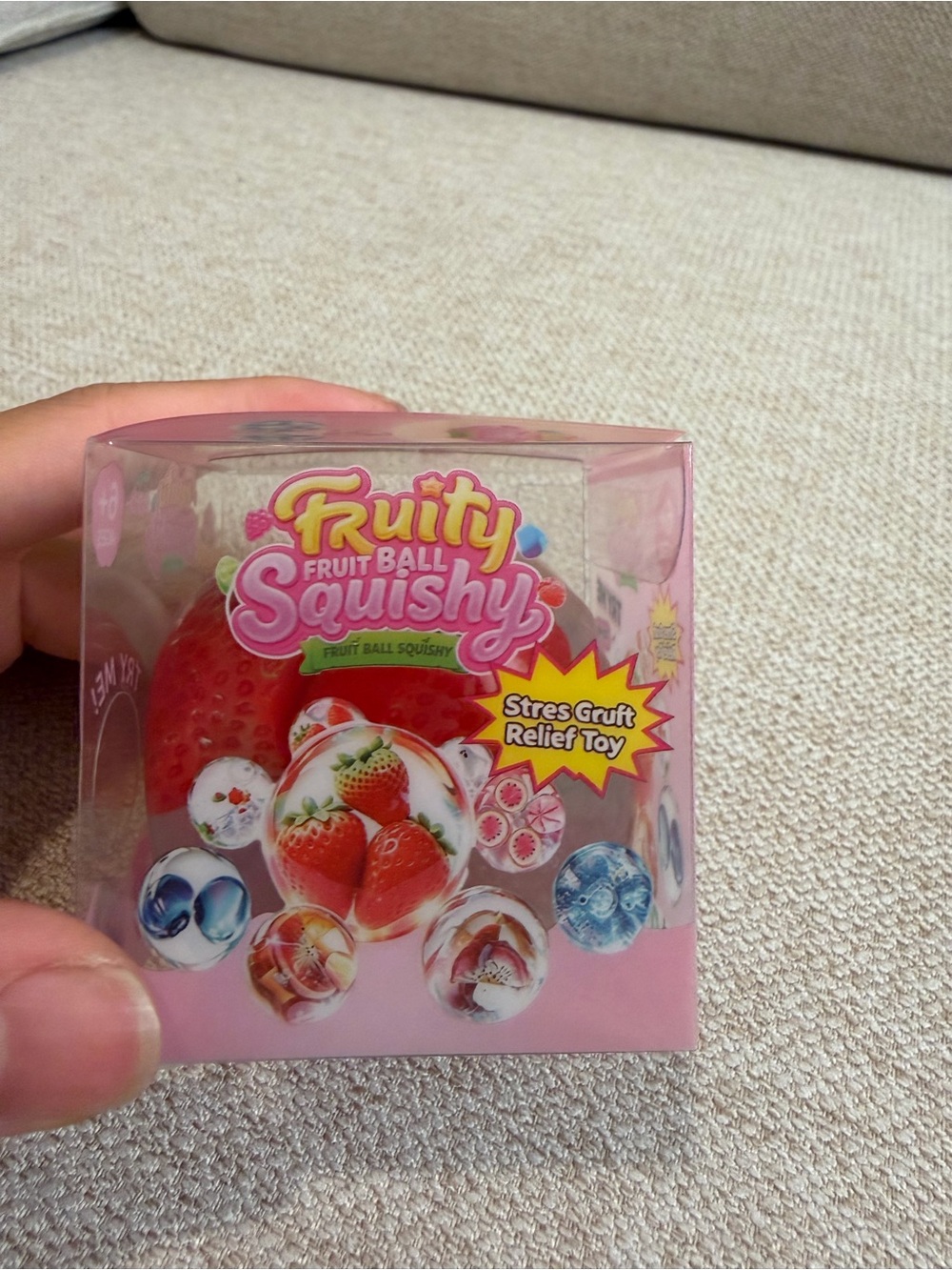 Vaseline Fruity Squishys Fruit Ball Squishy Toy